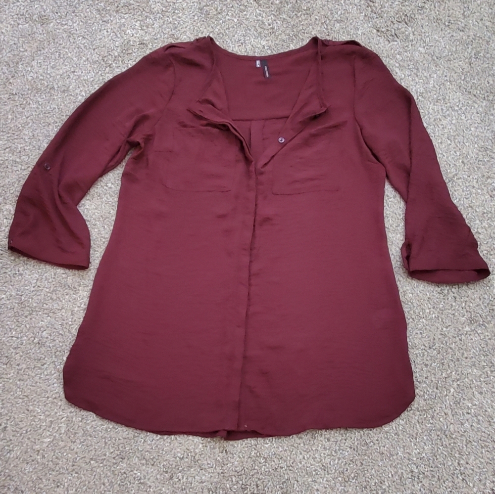 💜Maurices MED Blouse